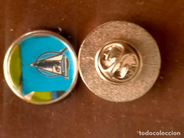 Pins de colecci&oacute;n: pin redondo metal - f&uacute;tbol equipo club alaves