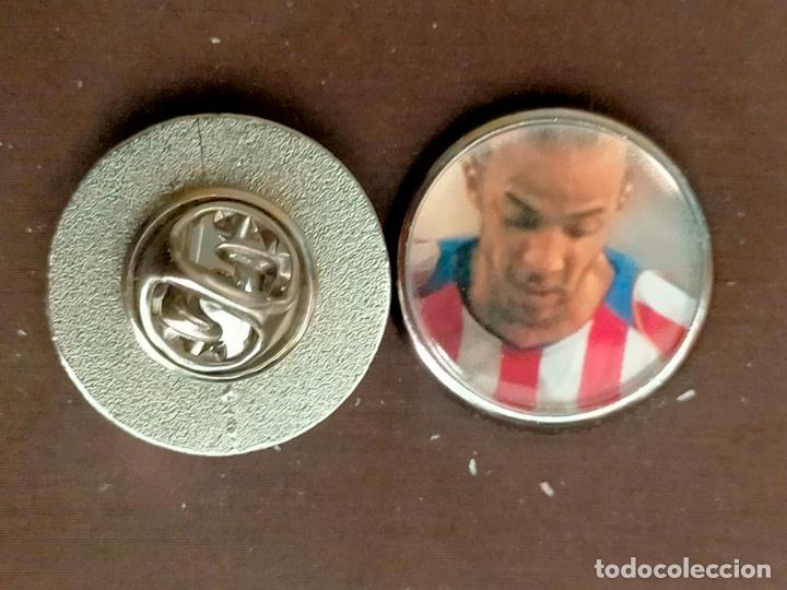 Pins de cole&ccedil;&atilde;o: pin redondo metal - f&uacute;tbol equipo club ATLETICO DE MADRID