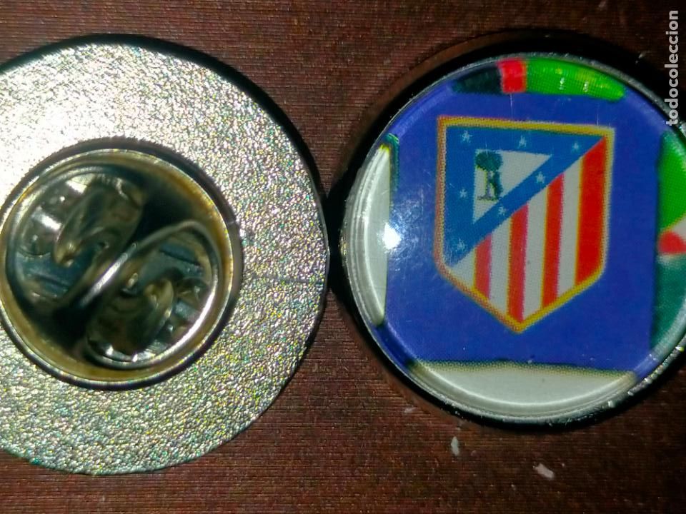 Pins e Spille di collezione: pin redondo metal - f&uacute;tbol equipo club ATLETICO DE MADRID