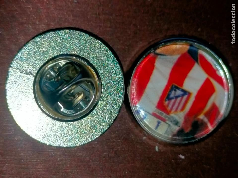 Pins e Spille di collezione: pin redondo metal - f&uacute;tbol equipo club ATLETICO DE MADRID