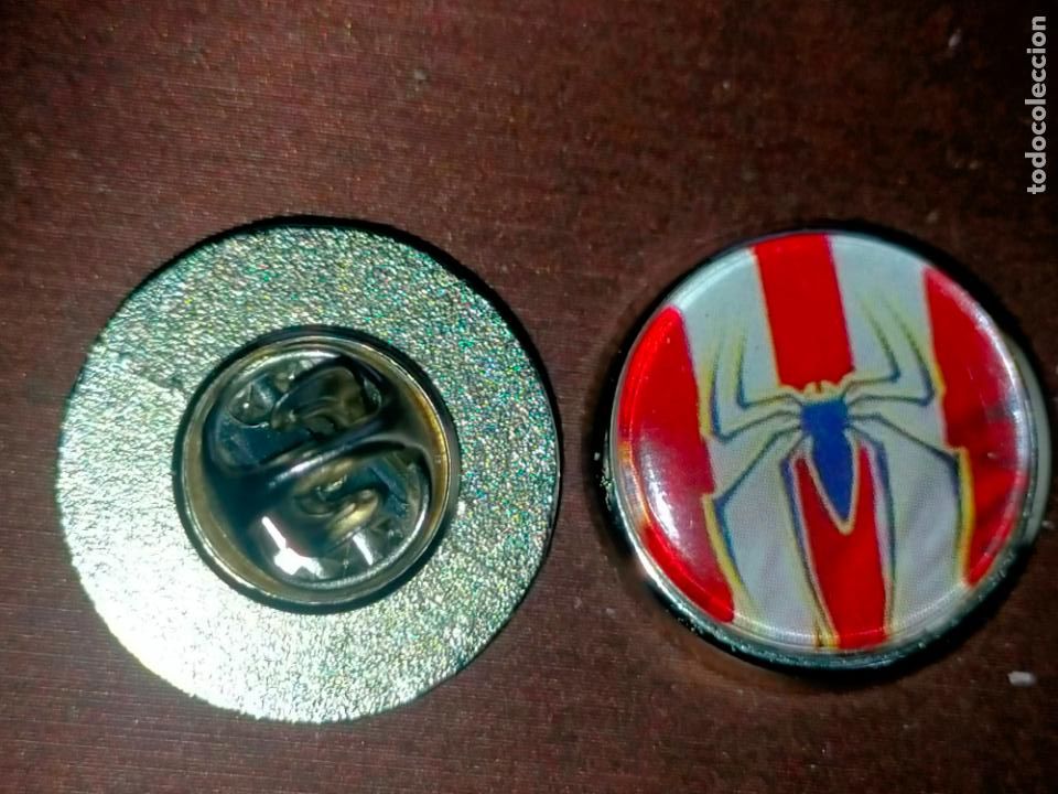 Pins e Spille di collezione: pin redondo metal - f&uacute;tbol equipo club ATLETICO DE MADRID
