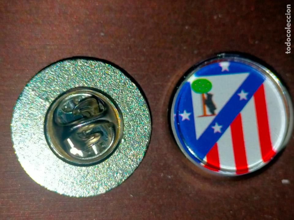 Pins e Spille di collezione: pin redondo metal - f&uacute;tbol equipo club ATLETICO DE MADRID