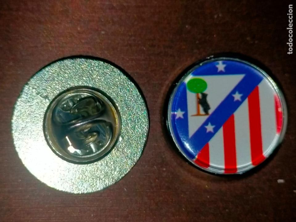 Pins e Spille di collezione: pin redondo metal - f&uacute;tbol equipo club ATLETICO DE MADRID