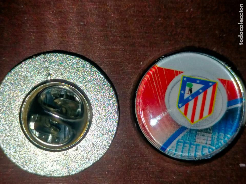 Pins e Spille di collezione: pin redondo metal - f&uacute;tbol equipo club ATLETICO DE MADRID