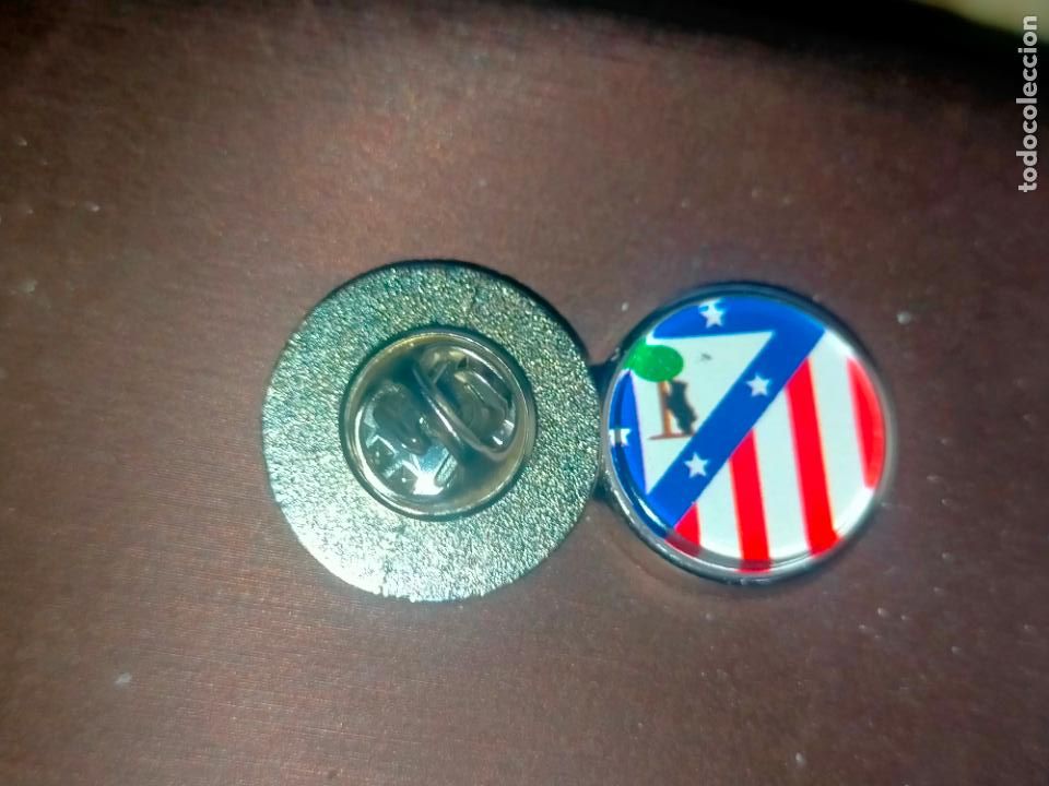Pins e Spille di collezione: pin redondo metal - f&uacute;tbol equipo club ATLETICO DE MADRID