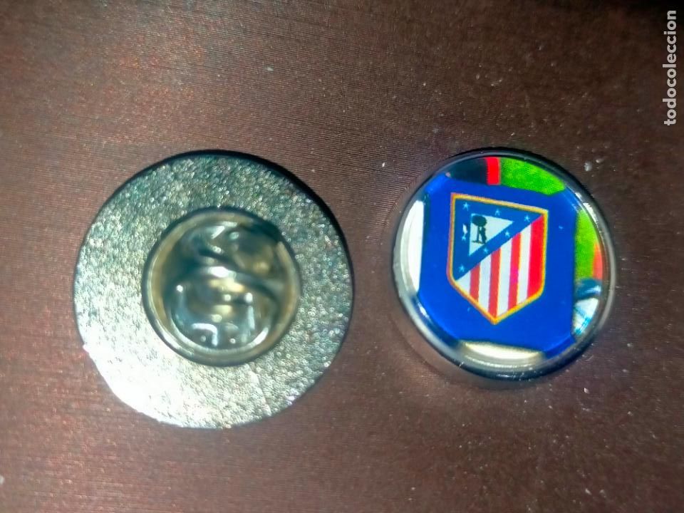 Pins e Spille di collezione: pin redondo metal - f&uacute;tbol equipo club ATLETICO DE MADRID