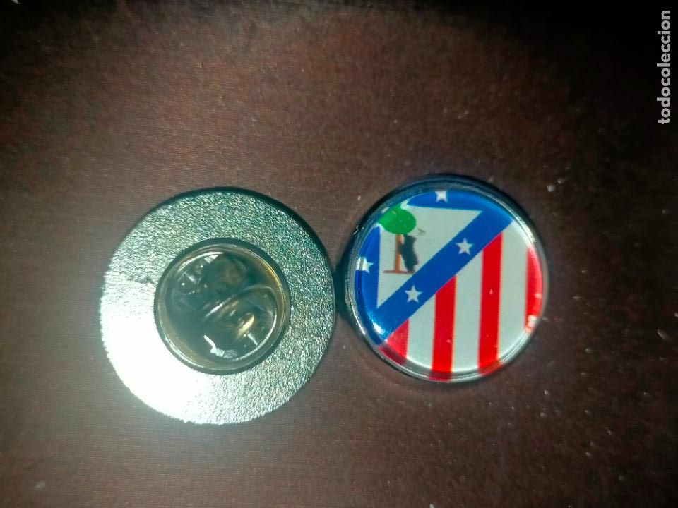 Pins e Spille di collezione: pin redondo metal - f&uacute;tbol equipo club ATLETICO DE MADRID