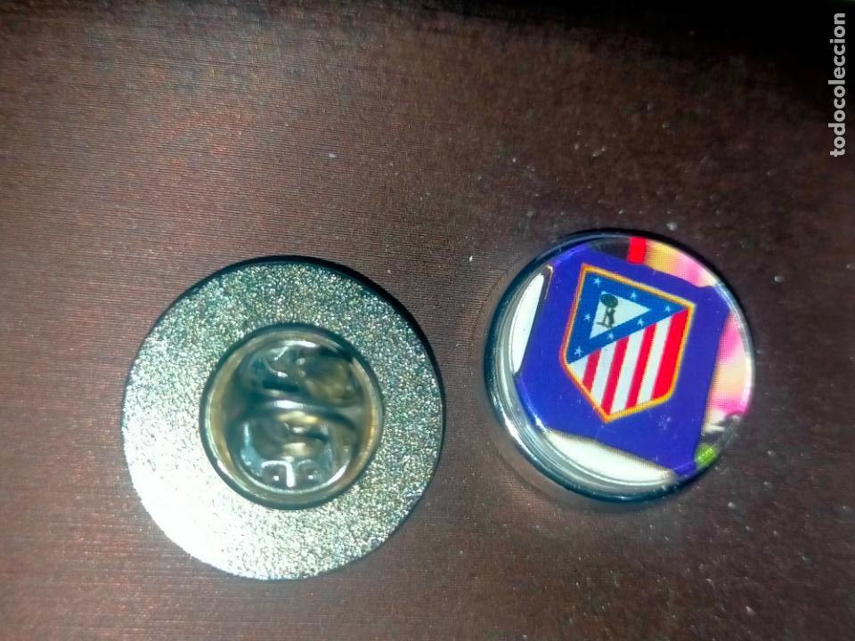 Pins e Spille di collezione: pin redondo metal - f&uacute;tbol equipo club ATLETICO DE MADRID