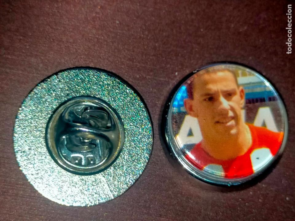 Collection pins: pin redondo metal - f&uacute;tbol equipo club ATLETICO DE MADRID