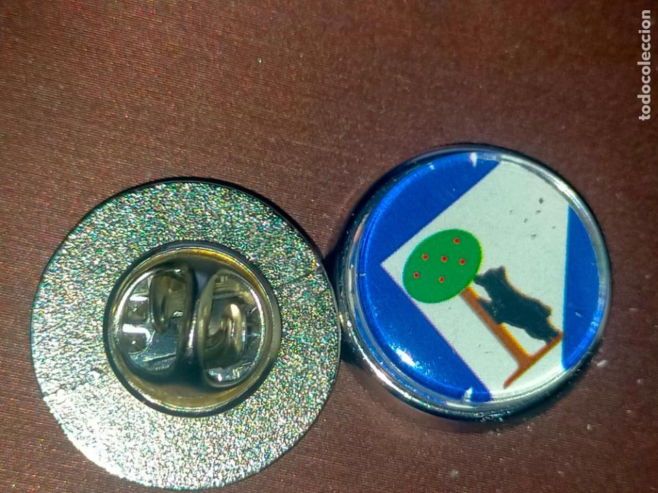 Pins e Spille di collezione: pin redondo metal - f&uacute;tbol equipo club ATLETICO DE MADRID