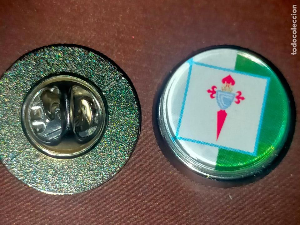 Sammlung von Pins: pin redondo metal - f&uacute;tbol equipo club real celta de vigo