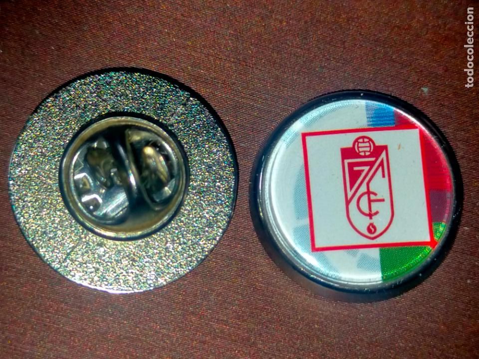 Collection pins: pin redondo metal - f&uacute;tbol equipo club Granada club de futbol