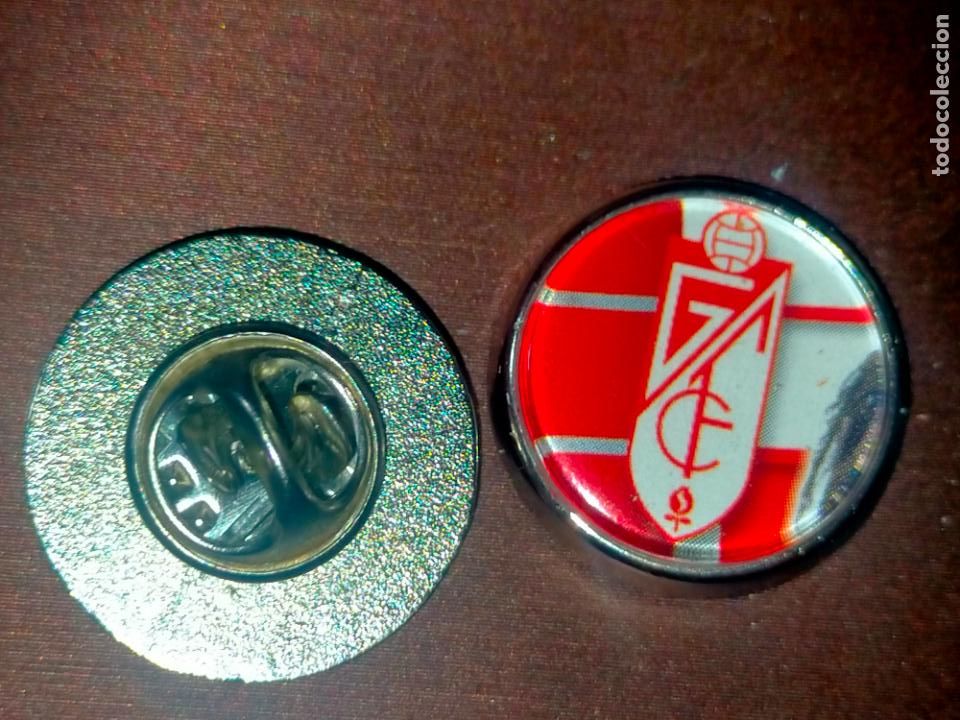 Pins de cole&ccedil;&atilde;o: pin redondo metal - f&uacute;tbol equipo club Granada club de futbol