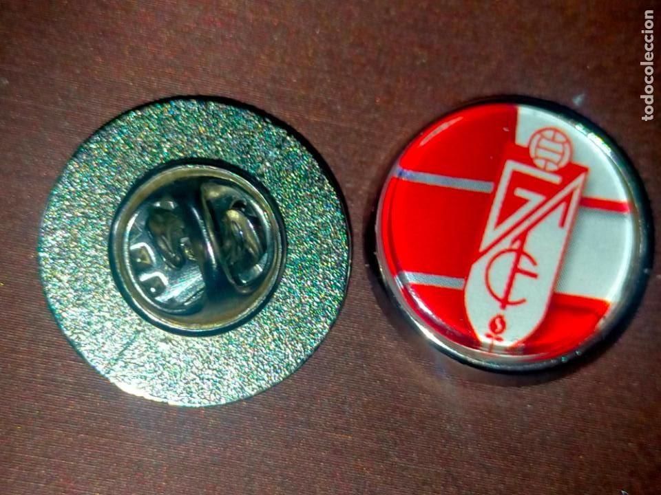 Pins de cole&ccedil;&atilde;o: pin redondo metal - f&uacute;tbol equipo club Granada club de futbol
