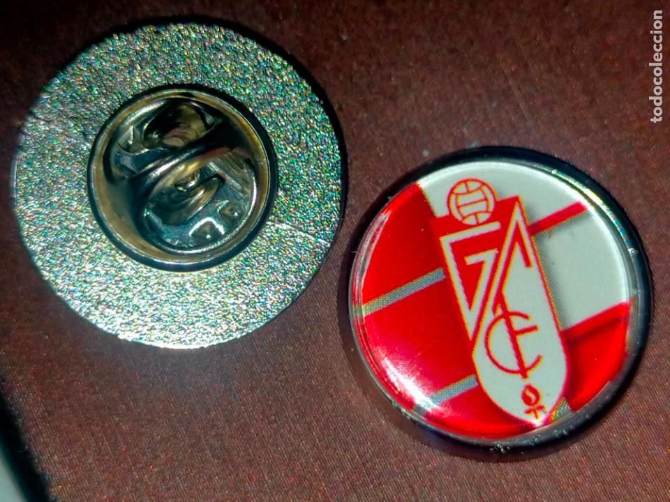 Collection pins: pin redondo metal - f&uacute;tbol equipo club Granada club de futbol