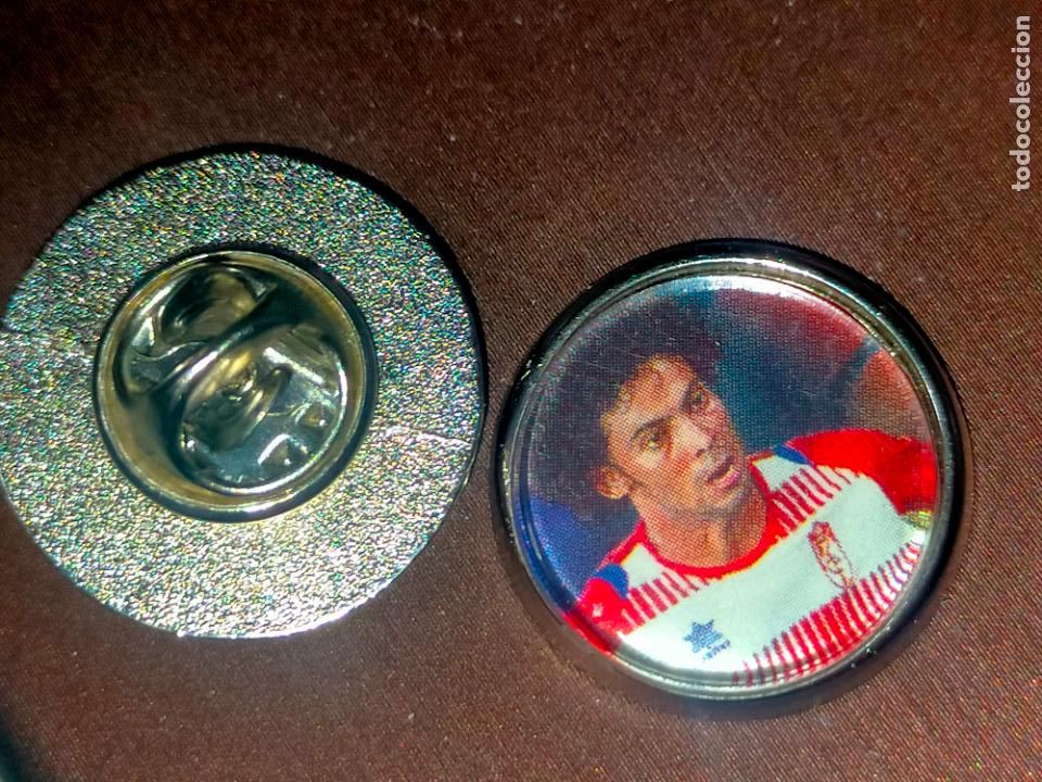 Collection pins: pin redondo metal - f&uacute;tbol equipo club Granada club de futbol