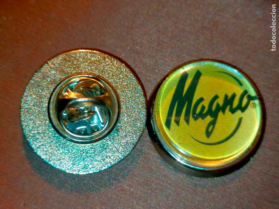 Collection pins: pin redondo metal - publicitario magno