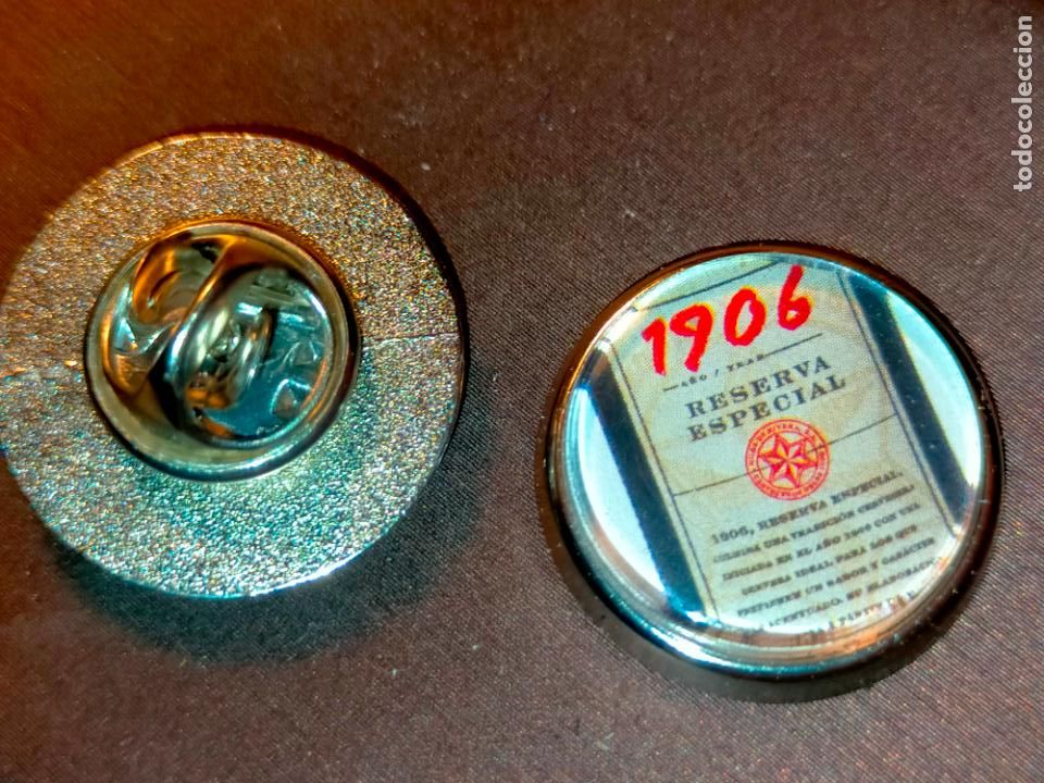 Pins de cole&ccedil;&atilde;o: pin redondo metal - cerveza 1906