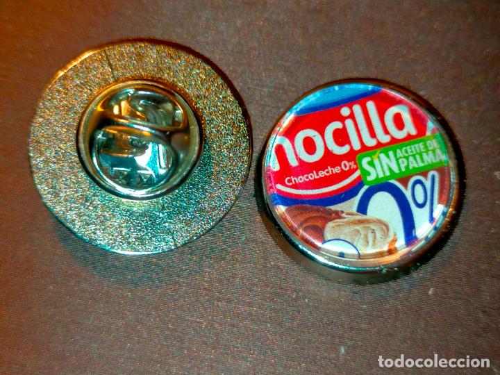Sammlung von Pins: pin redondo metal - publicitario nocilla
