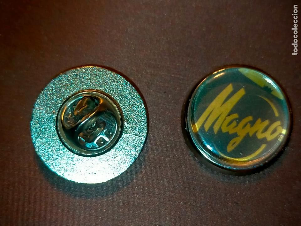 Sammlung von Pins: pin redondo metal - publicitario magno