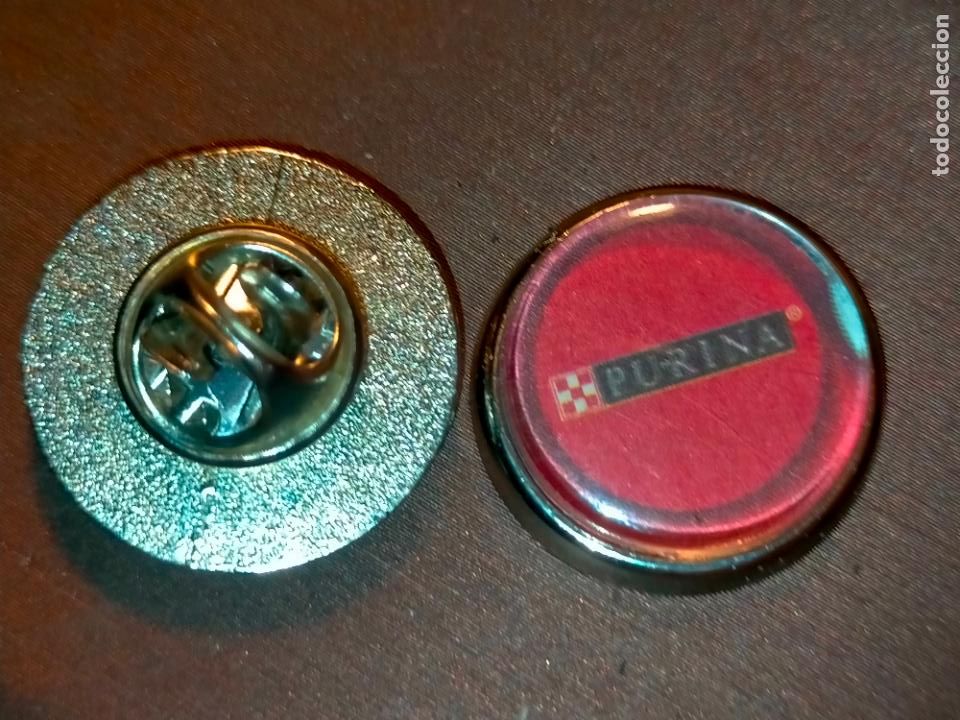 Sammlung von Pins: pin redondo metal - publicitario PURINA