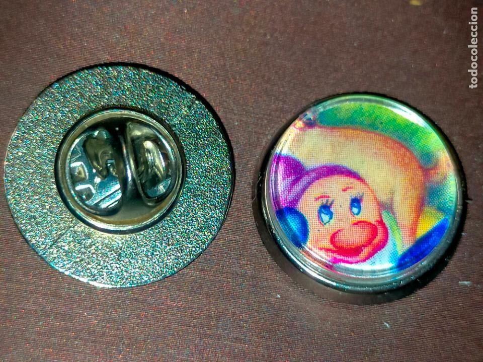 Pins de colecci&oacute;n: pin redondo metal - DIBUJOS ANIMADOS BLANCANIEVES BLANCA NIEVES Y LOS SIETE 7 ENANITOS