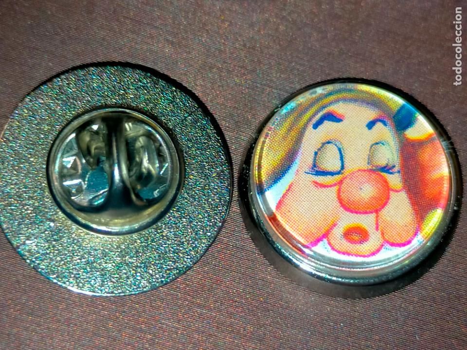 Pins de colecci&oacute;n: pin redondo metal - DIBUJOS ANIMADOS BLANCANIEVES BLANCA NIEVES Y LOS SIETE 7 ENANITOS