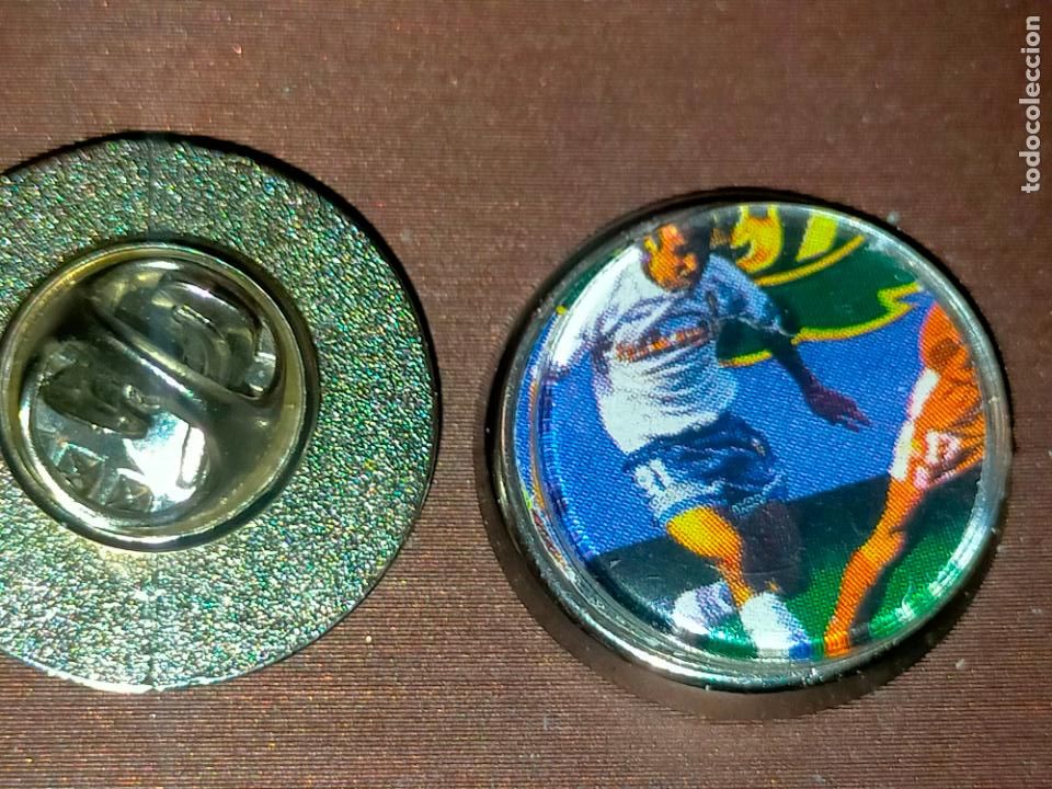 Pins de colecci&oacute;n: pin redondo metal - f&uacute;tbol liga jugadores