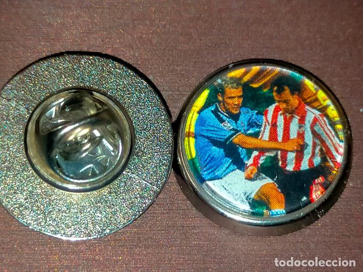 Pins de colecci&oacute;n: pin redondo metal - f&uacute;tbol liga jugadores