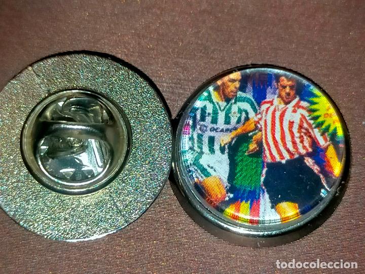 Pins de colecci&oacute;n: pin redondo metal - f&uacute;tbol liga jugadores