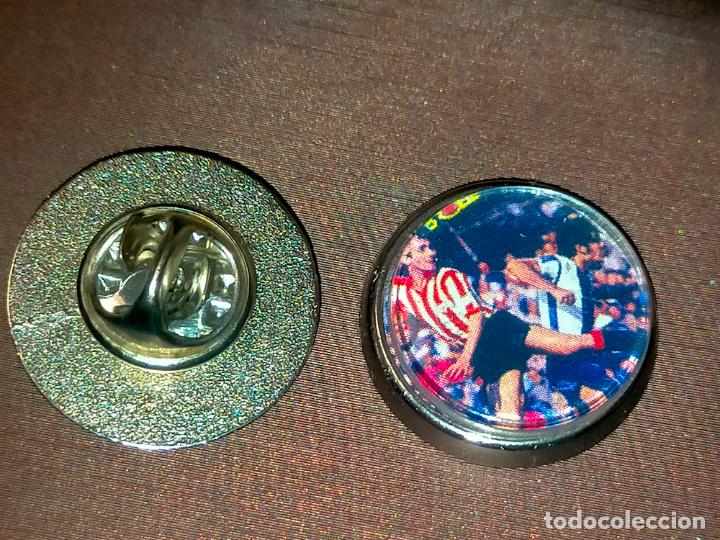 Pins de colecci&oacute;n: pin redondo metal - f&uacute;tbol liga jugadores