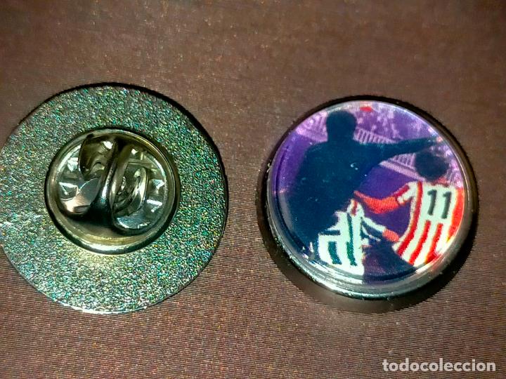 Pins de colecci&oacute;n: pin redondo metal - f&uacute;tbol liga jugadores