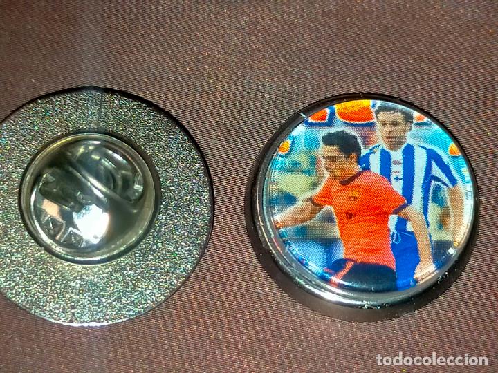 Pins de colecci&oacute;n: pin redondo metal - f&uacute;tbol liga jugadores