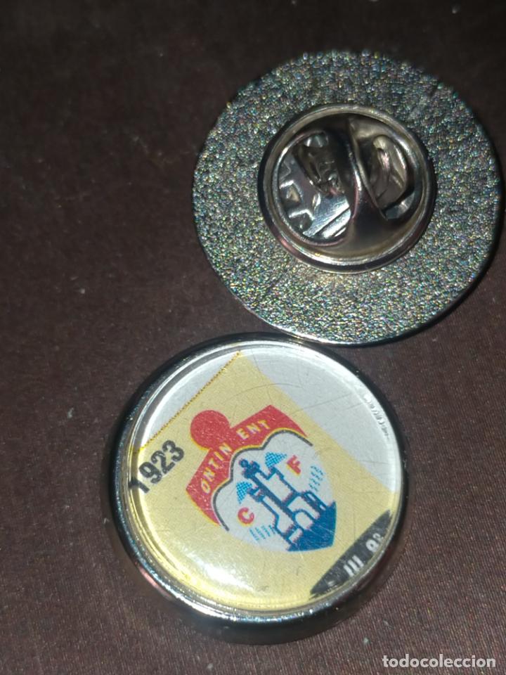 Pins de colecci&oacute;n: pin redondo metal - f&uacute;tbol club liga equipo Ontinyent