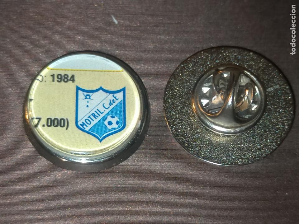 Pins de colecci&oacute;n: pin redondo metal - f&uacute;tbol club liga equipo Motril Granada