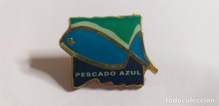 Collection pins: PINS PIN DE PROPAGANDA DE CONSUMO DE PESCADO AZUL. ALIMENTACI&Oacute;N. DIPUTACI&Oacute;N DE VALENCIA