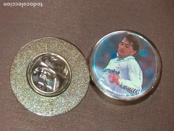 Pins de colecci&oacute;n: PIN REDONDO METAL - FUTBOL equipo club jugador REAL MADRID