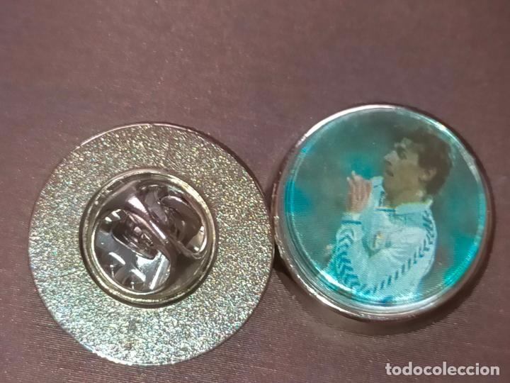 Pins de colecci&oacute;n: PIN REDONDO METAL - FUTBOL equipo club jugador REAL MADRID