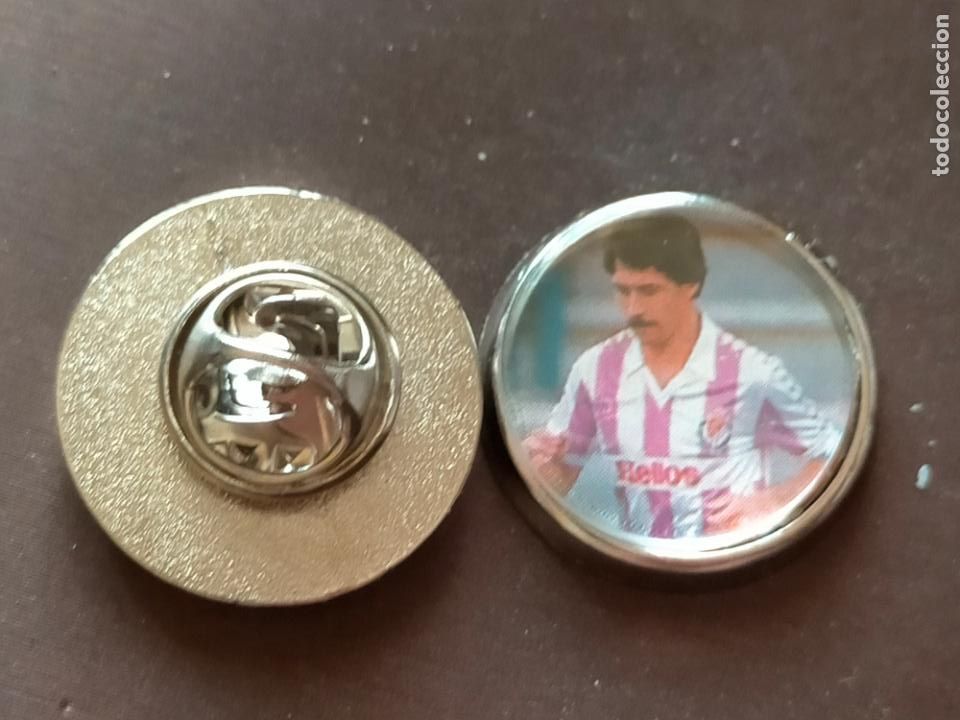 Collection pins: PIN REDONDO METAL - FUTBOL equipo club jugador Valladolid deportivo
