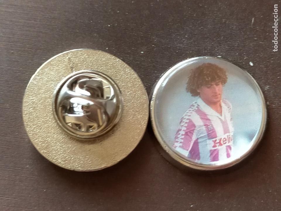 Pins de colecci&oacute;n: PIN REDONDO METAL - FUTBOL equipo club jugador Valladolid deportivo