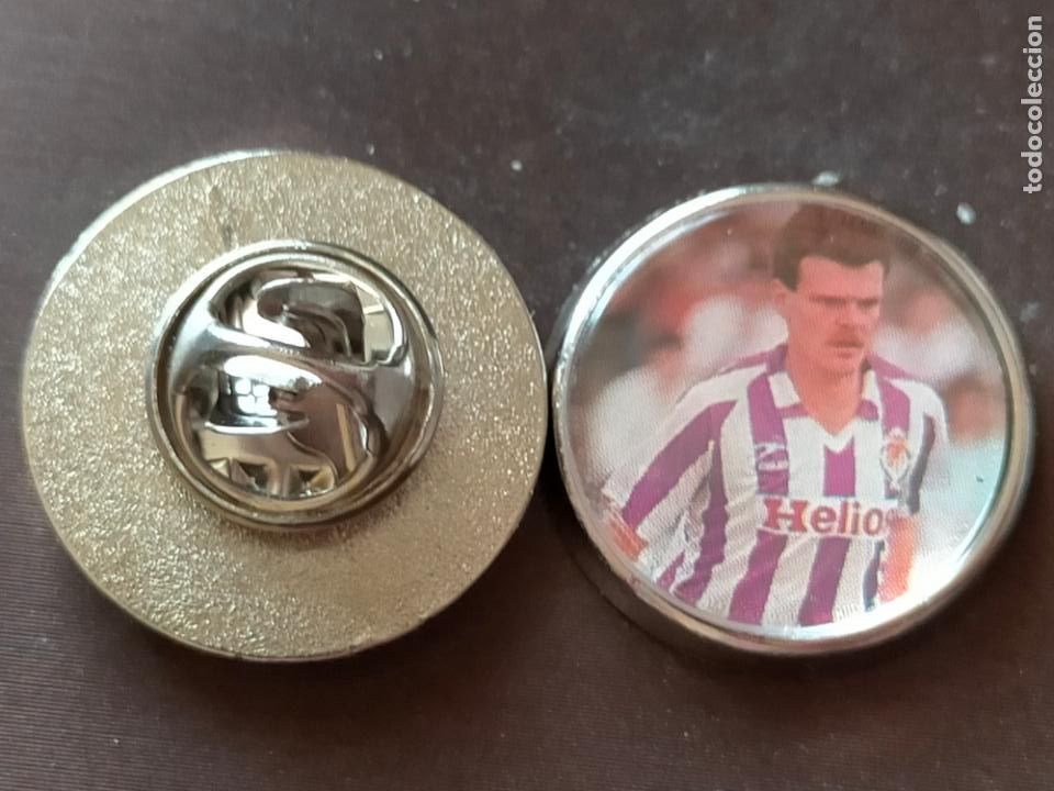 Pins de colecci&oacute;n: PIN REDONDO METAL - FUTBOL equipo club jugador Valladolid deportivo