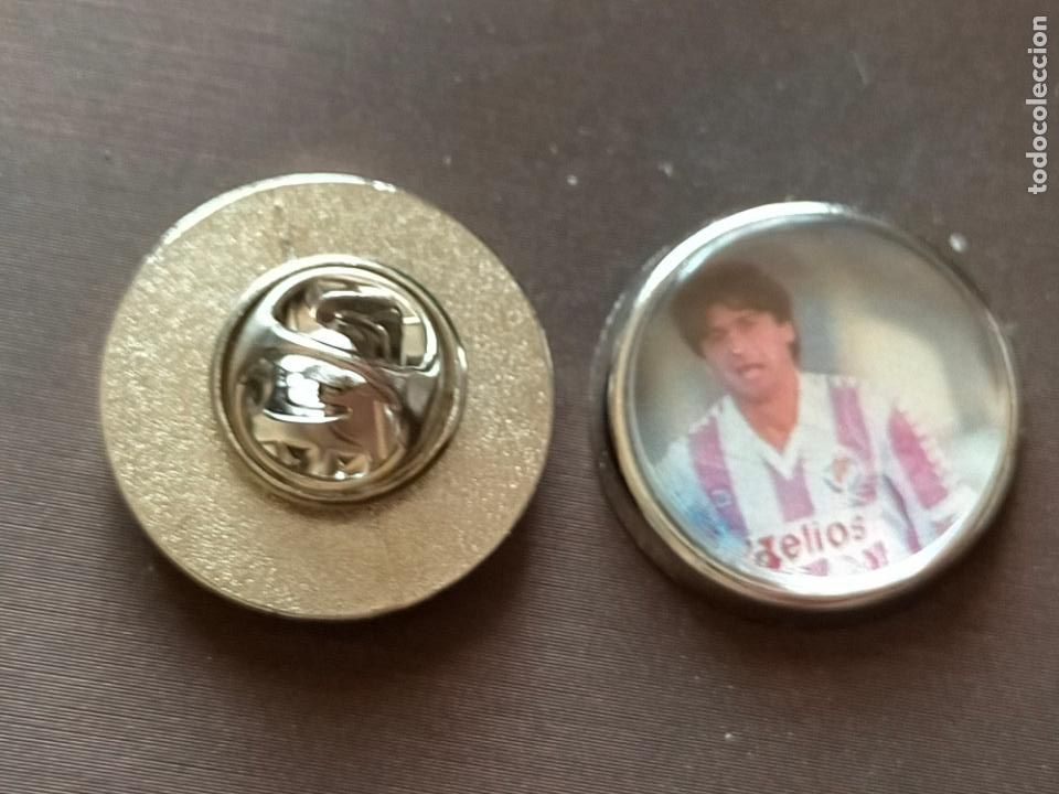 Pins de colecci&oacute;n: PIN REDONDO METAL - FUTBOL equipo club jugador Valladolid deportivo