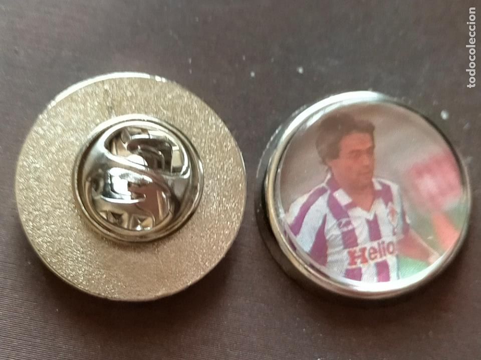 Collection pins: PIN REDONDO METAL - FUTBOL equipo club jugador Valladolid deportivo
