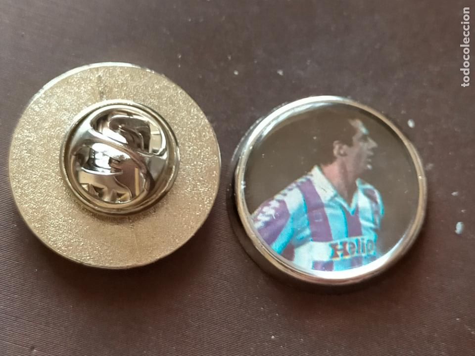 Pins de colecci&oacute;n: PIN REDONDO METAL - FUTBOL equipo club jugador Valladolid deportivo