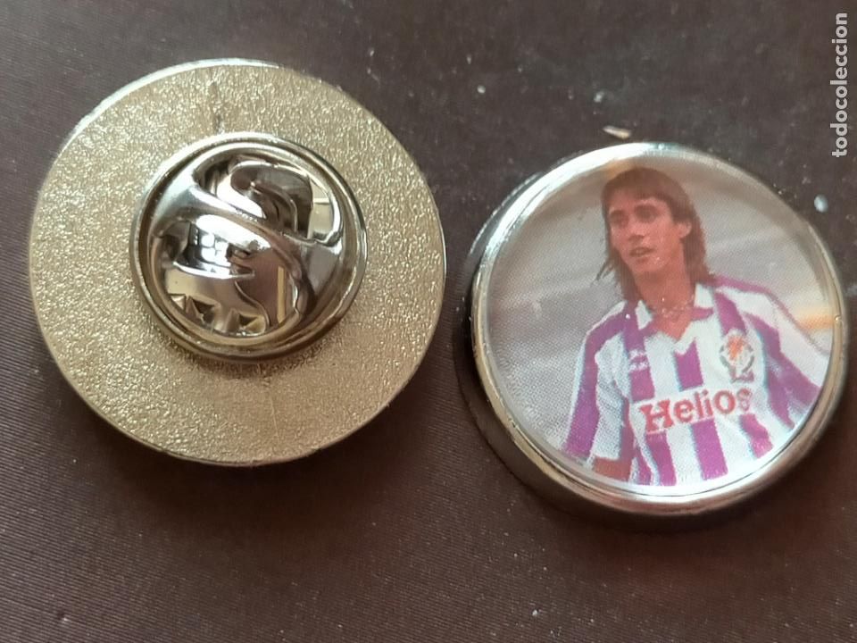 Pins de colecci&oacute;n: PIN REDONDO METAL - FUTBOL equipo club jugador Valladolid deportivo