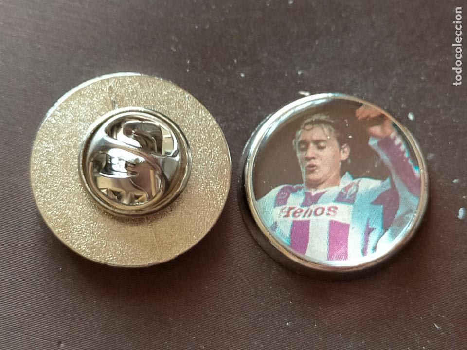 Pins de colecci&oacute;n: PIN REDONDO METAL - FUTBOL equipo club jugador Valladolid deportivo