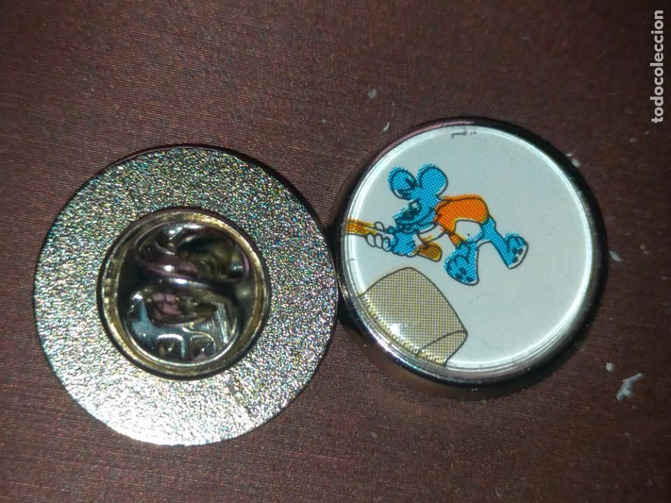 Collection pins: PIN REDONDO METAL - DIBUJOS ANIMADOS PICA Y RASCA - PICA Y RASCA
