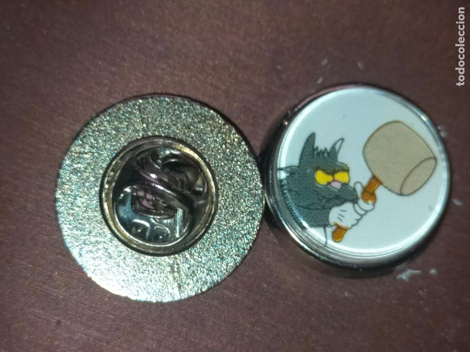 Pins de colecci&oacute;n: PIN REDONDO METAL - DIBUJOS ANIMADOS PICA Y RASCA - PICA Y RASCA PERSONAJES LOS SIMPSON THE SIMPSONS
