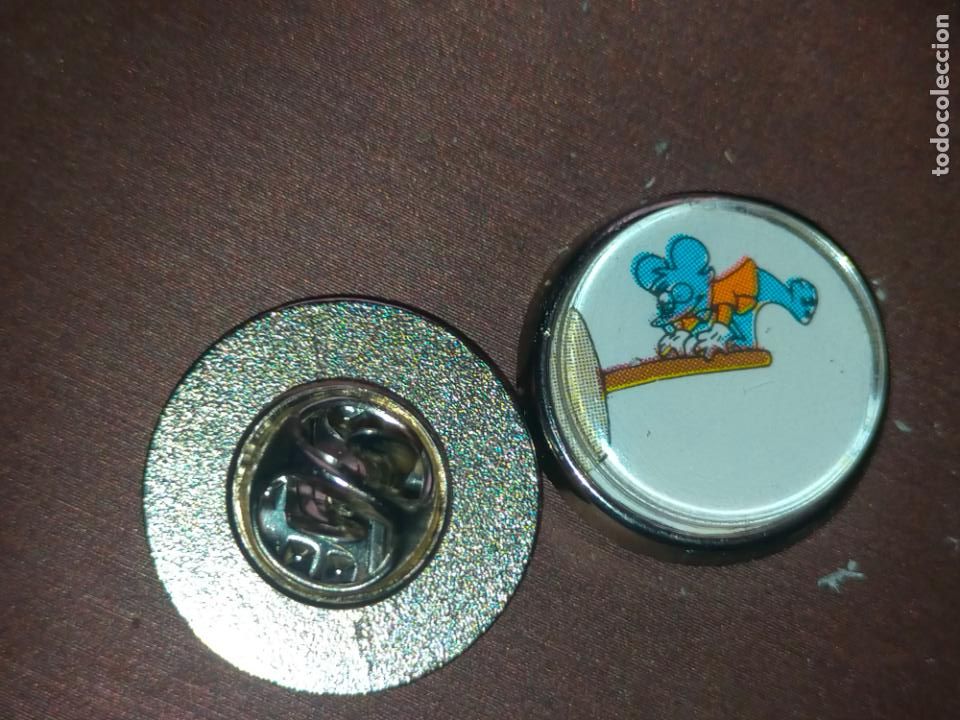 Pins de colecci&oacute;n: PIN REDONDO METAL - DIBUJOS ANIMADOS PICA Y RASCA - PICA Y RASCA PERSONAJES LOS SIMPSON THE SIMPSONS