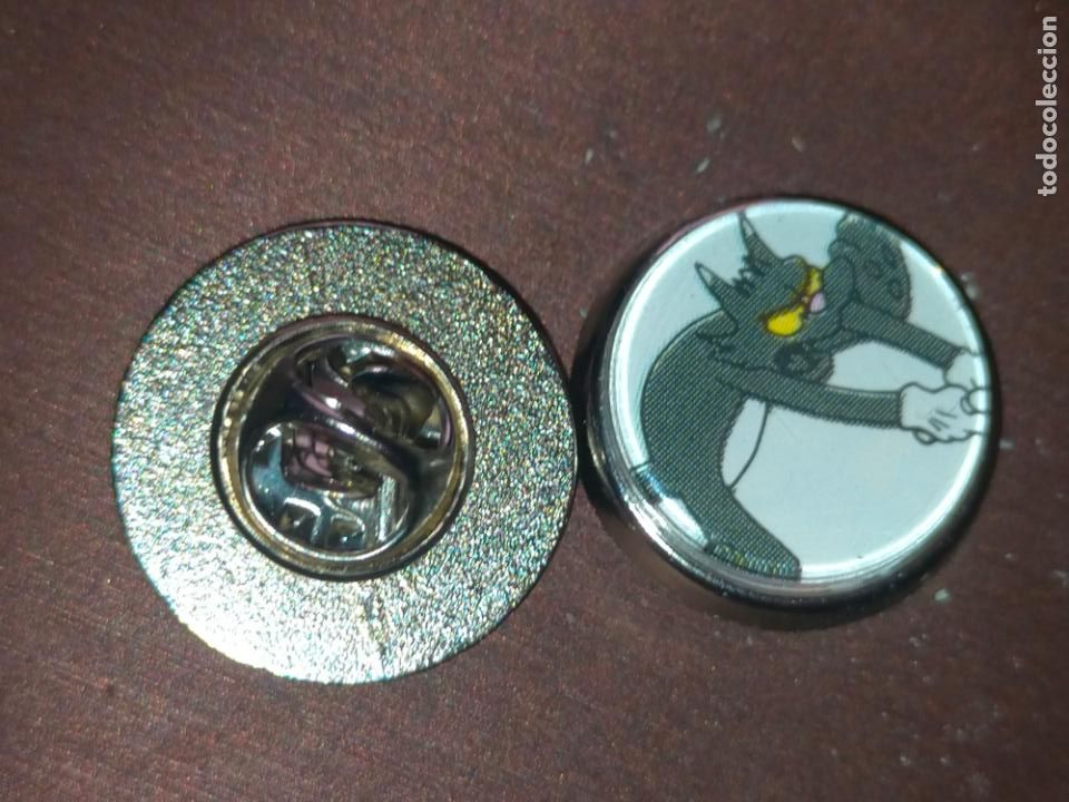 Collection pins: PIN REDONDO METAL - DIBUJOS ANIMADOS PICA Y RASCA - PICA Y RASCA PERSONAJES LOS SIMPSON THE SIMPSONS